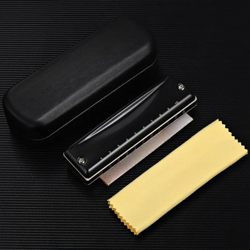 10‑Hole 20‑Tone C‑Tone Harmonica Blues Performance‑Level Mouth Organ For Beginner Men Women