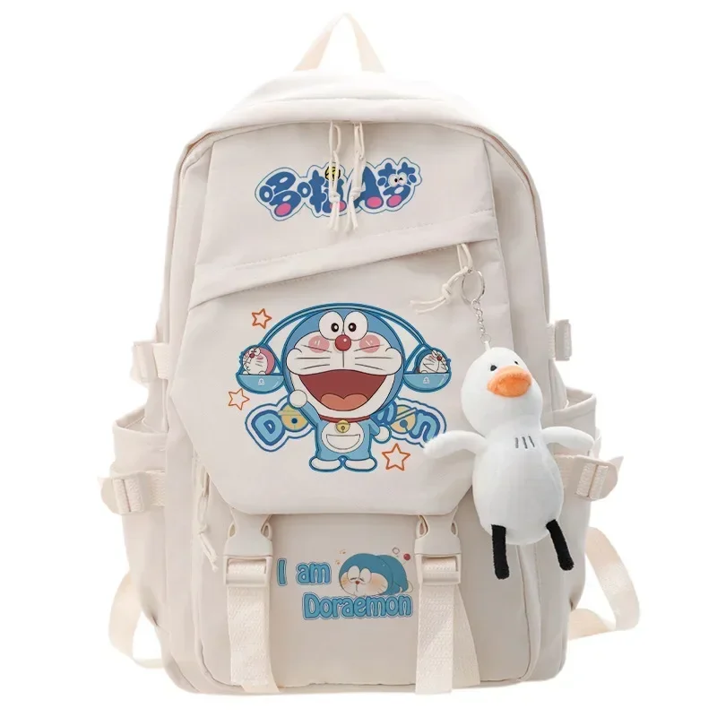 

Doraemon Cartoon Cute Shoulder bag Schoolbag Boys and Girls Campus Student Backpack Large Capacity Travel Handbag storage bag