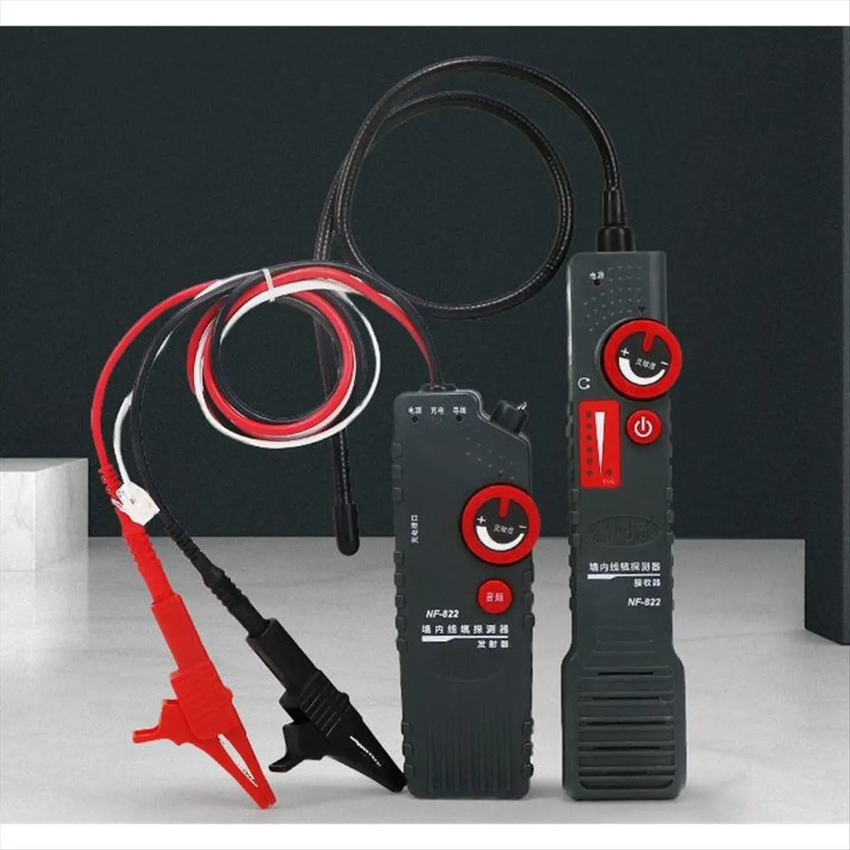 【~ New A88T】English Version -822 High Voltage Wire Tracker Underground Cable Test Metal Pipes Locators Tester 1000m