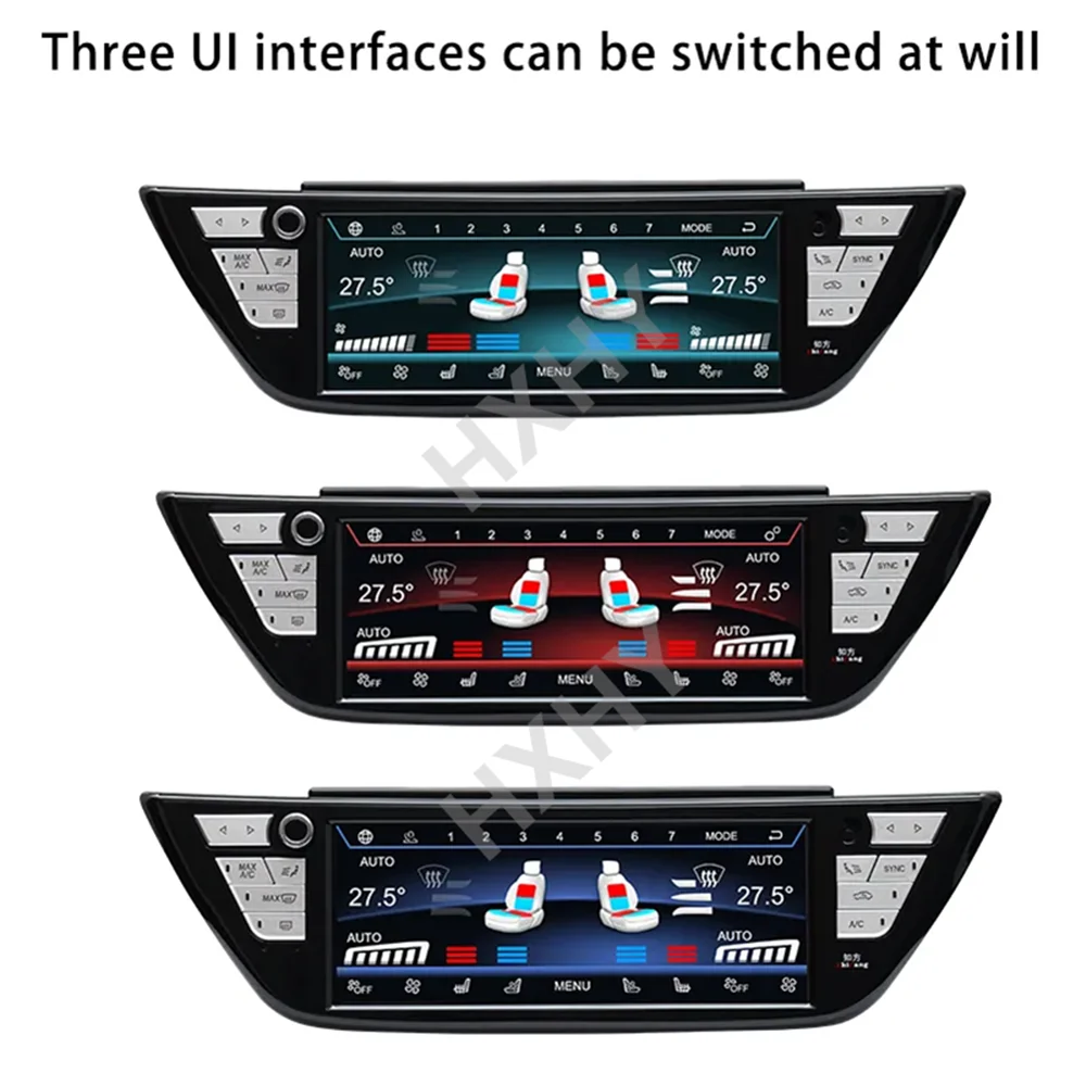 Pantalla de Control de aire acondicionado para BMW X3 X3M G01 G08 F97 X4 X4M G02 F98 2018-2021 AC Panel táctil LCD Digital