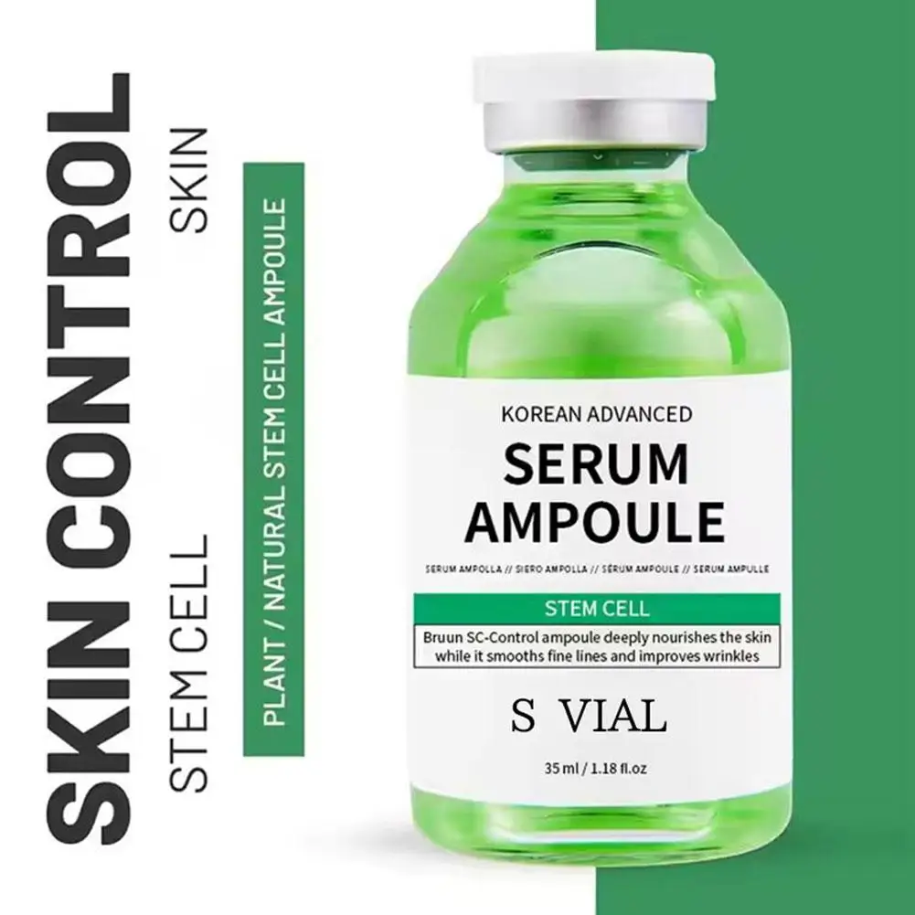 Salmon DNA PDRN Peptide Stem Cell Serum Ampoule 35ml Oil Balance Repair Barrier Brighten Firming Sensitive Korean Skincare