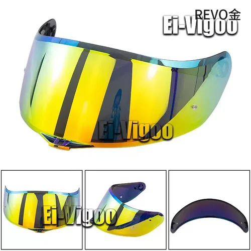 Imagen 2 del producto Lente de Casco para AGV K5 K5S K3SV K1 K1S Compact ST, visera para Casco de motocicleta, protector de parabrisas, accesorios para motocicleta, gafas Casco