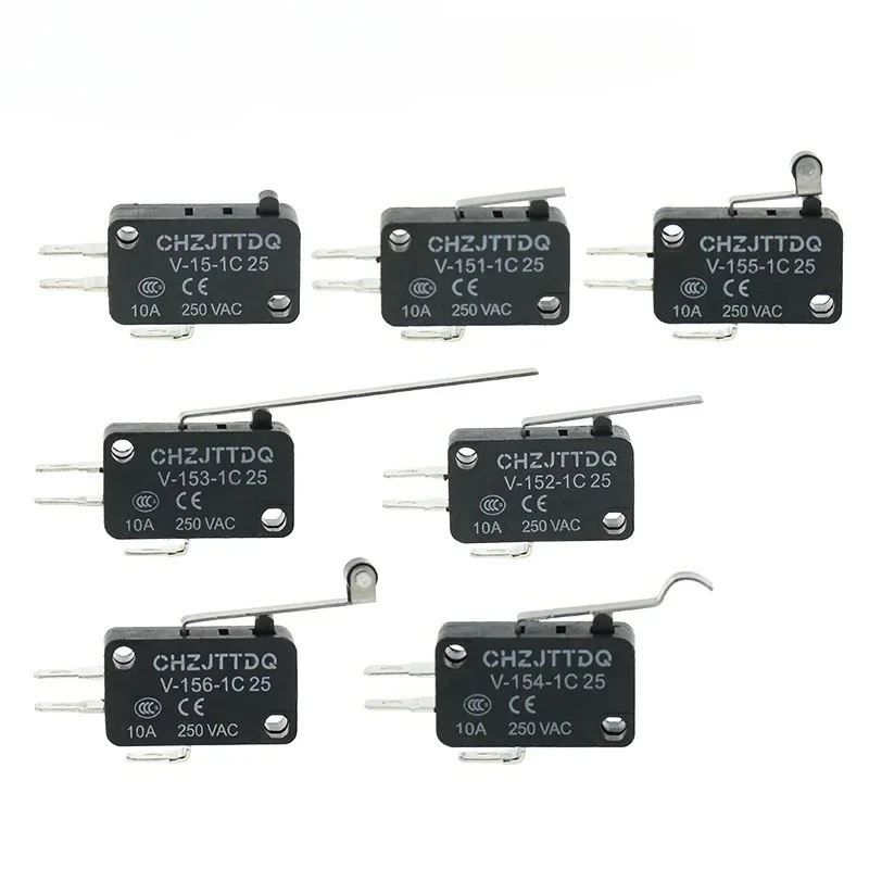 

Микровыключатель Концевой выключатель хода V-15 V-152 V-153 V-154 V-155 V-156-1c25 10a250v