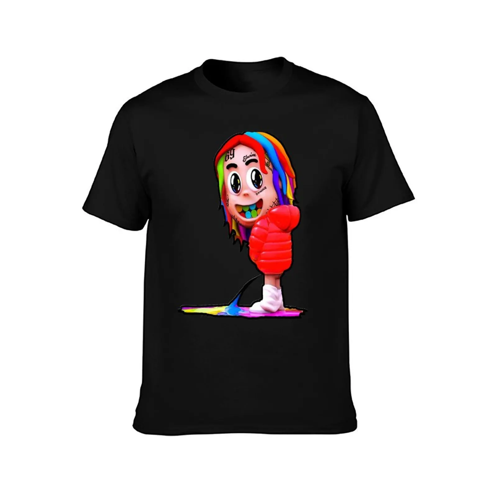 Dummy Boy'' 6ixN9ine Collection T-Shirt Casual Basic Short Sleeve T-Shirt