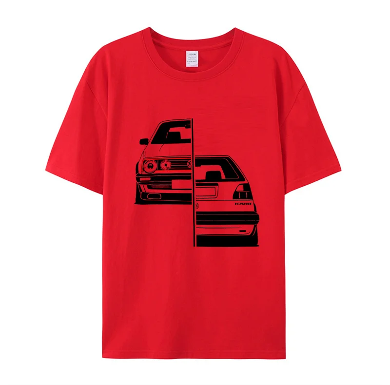 メンズラージTシャツ、mk2 gti