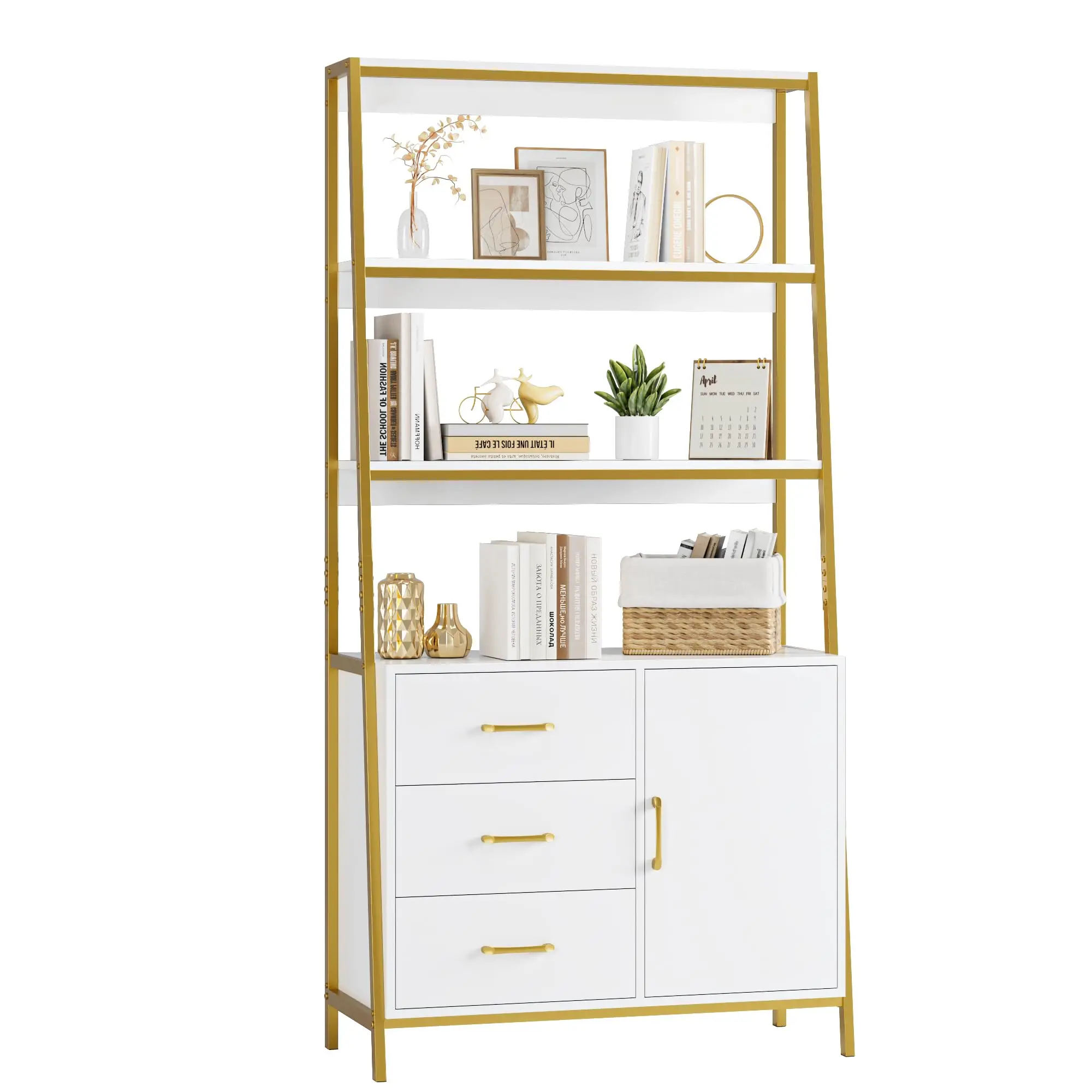 White Gold Bookshelf, 69