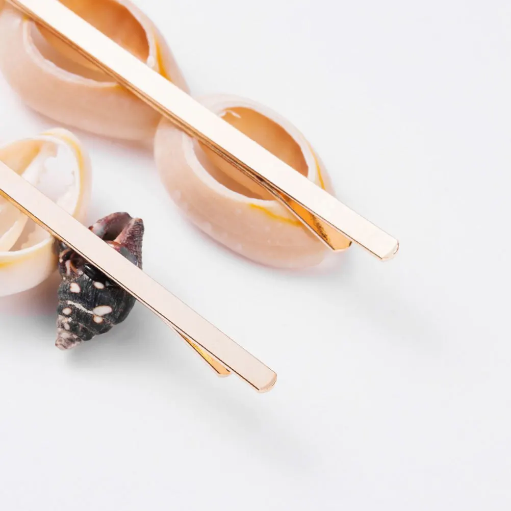 

1Set Alloy Pearl Hair Clips Exquisite Shell Design Good Grip Barrettes for Wedding Party Meeting Daily Use Women Girls