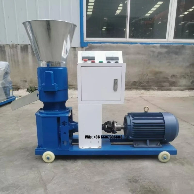 Farm Granulator Feed Processing Machine Pellet Machine Straw Corn Feed Pellet Machine