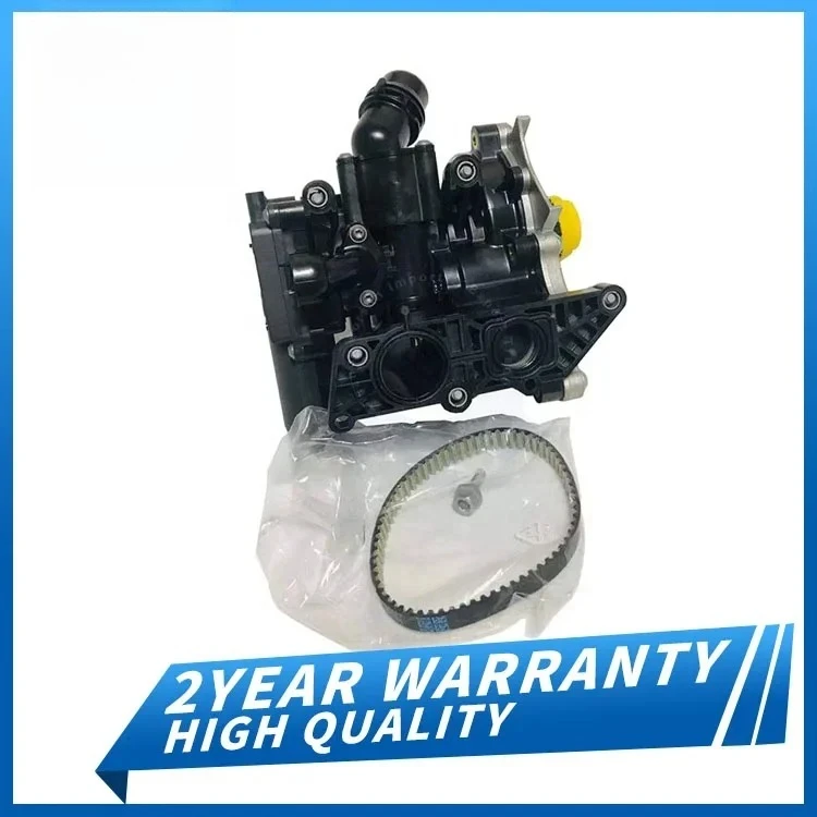 2025 Complete Electronic Water Pump Assembly with Thermostat OEM 06L121111H for Automotive Engine Cooling System