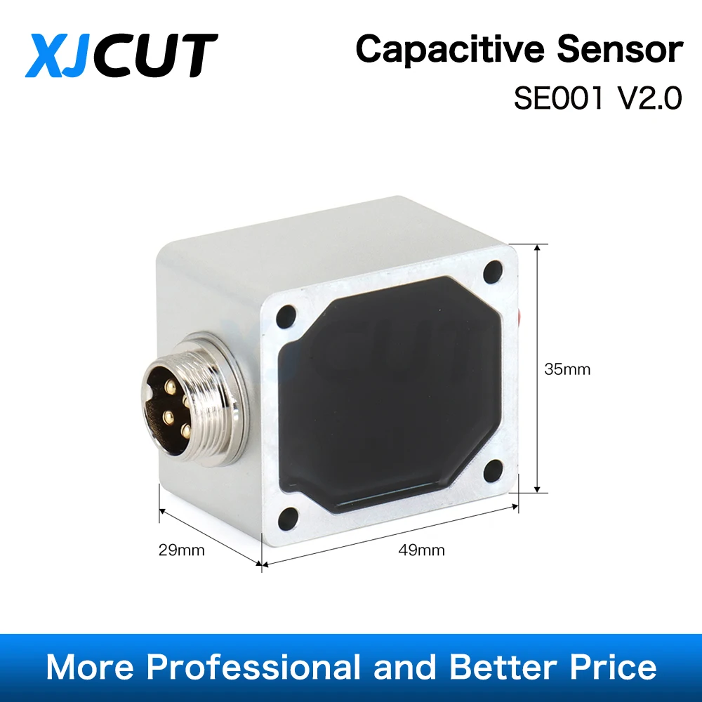 Imagem -02 - Xjcut Weihong Sensor Laser Capacitivo Amplificador Laser Altura Controlador Sensor Cabeça para Precitec Raytools Wsx Se001 V2.0