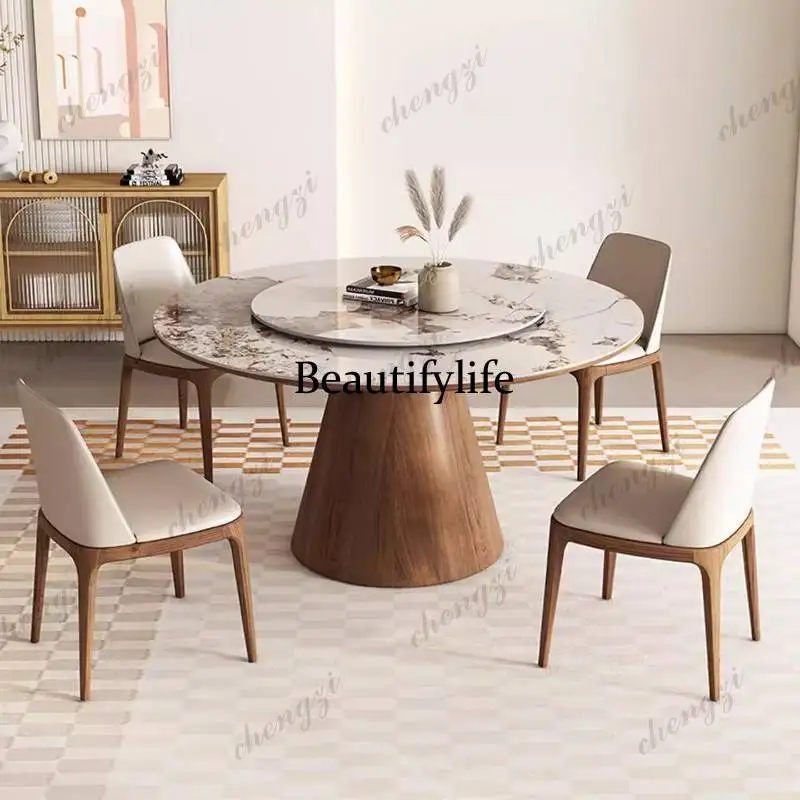 K182 Round Modern Restaurant Tables Design Kitchen Lounges Conference Dining Table Console Island Muebles Para Hogar Furniture H