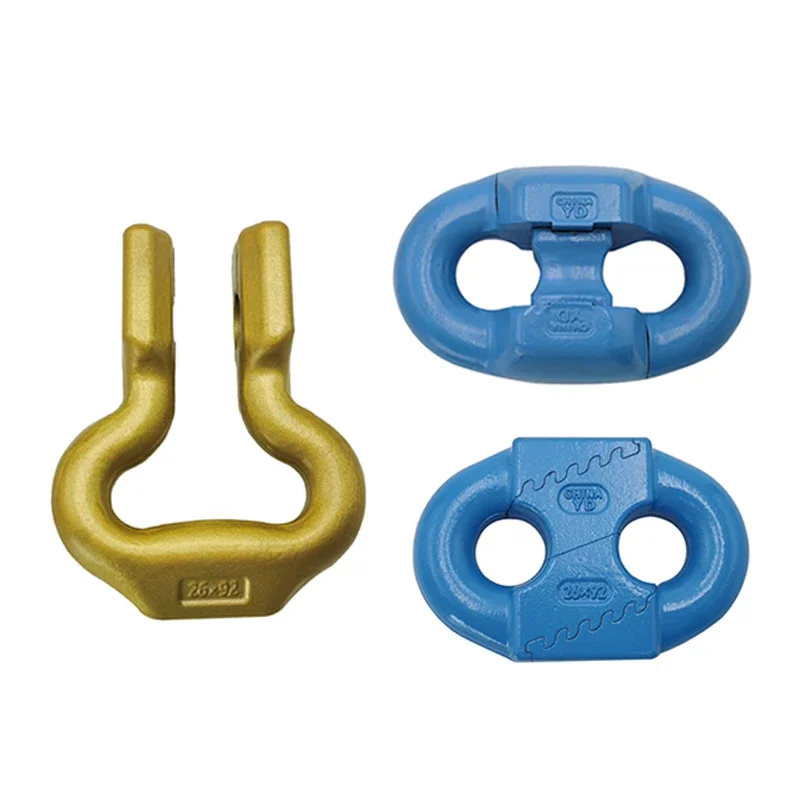 Side Lock 18x64-c with Arms Without Bevels Sawtooth Type Mining Link Chain Connected Ring