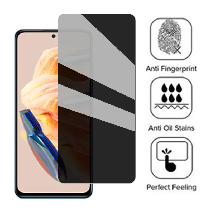 redmi note 12 pro 4g antiespia Anti Spy Glass for Xiaomi redmi note 12 pro 5g Privacy Screen Protector redmi note 12 pro plus anti glare glasses redmi note 12s vitre protection redmi note 12 4g 5g tempered glass