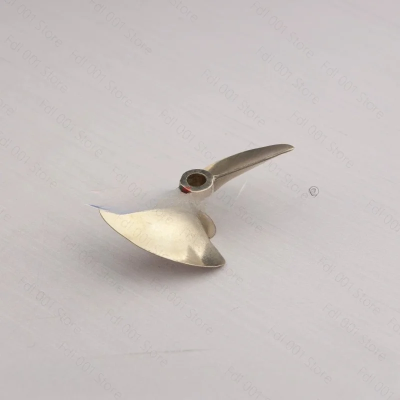 Two-blade copper propeller 6.35 * 670mm propeller, iridium copper precision casting