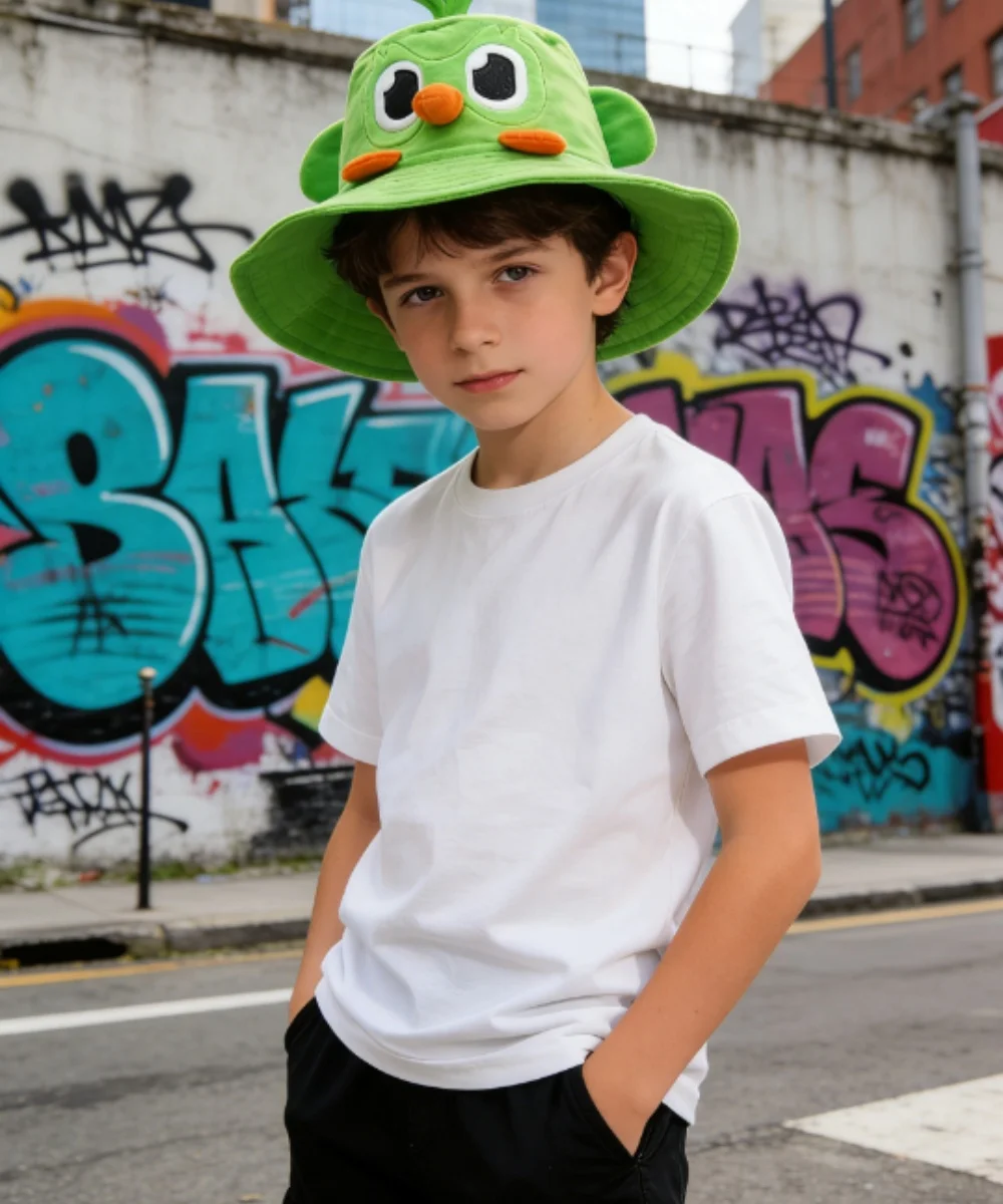 

Green Owl Plush Hat Plush Doll Cute Anime Peripherals Toy Birthday Christmas Gift