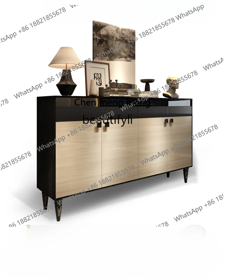 

Шкаф для обуви в стиле ретро во французском стиле, встроенная входная дверь для виллы, большой шкаф для хранения из цельного дерева в средневековом стиле