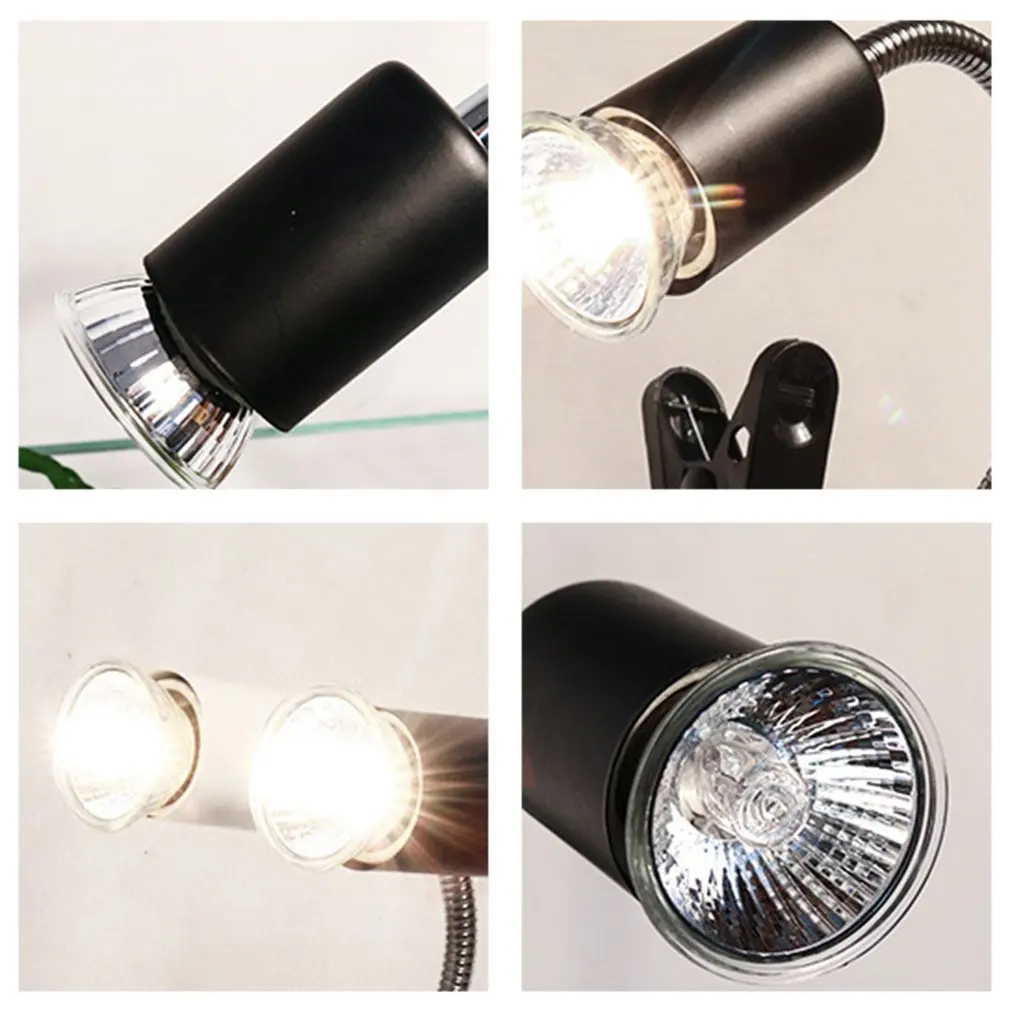 25/50/75W UVA + UVB 3.0 Động Vật Bò Sát Bóng Đèn Rùa Basking UV Bóng Đèn Sưởi động Vật Lưỡng Cư Thằn Lằn Bộ Điều Khiển Nhiệt Độ