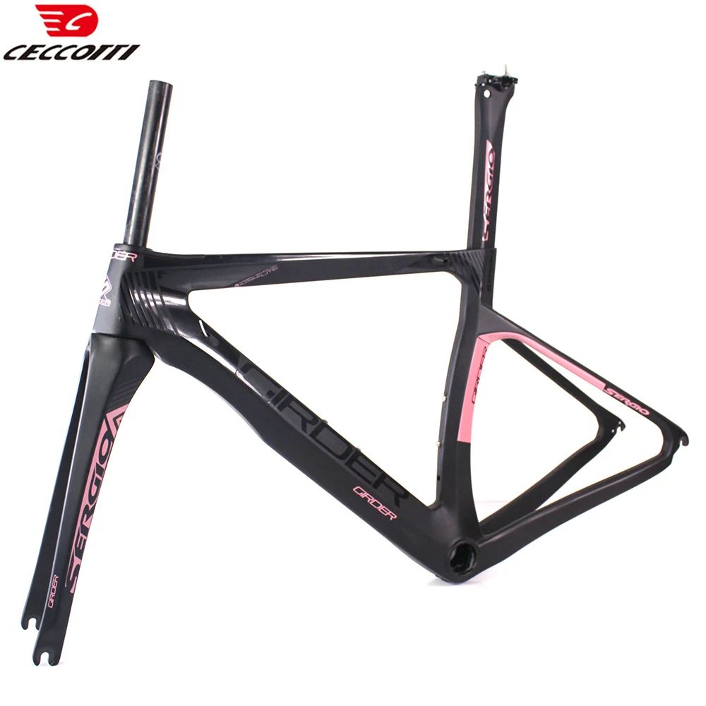 Road Bicycle Carbon Frame, Promotion Bike Frame, 700C, Factory Price Frameset