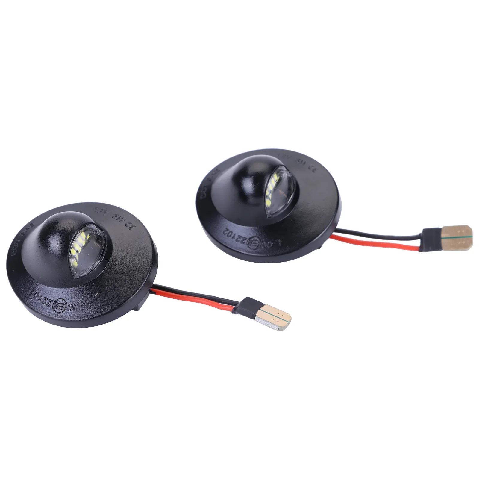 

2pcs Compatible For Ford F150/F250/F350 LED License Plate Light Car Modification Parts Tag Light
