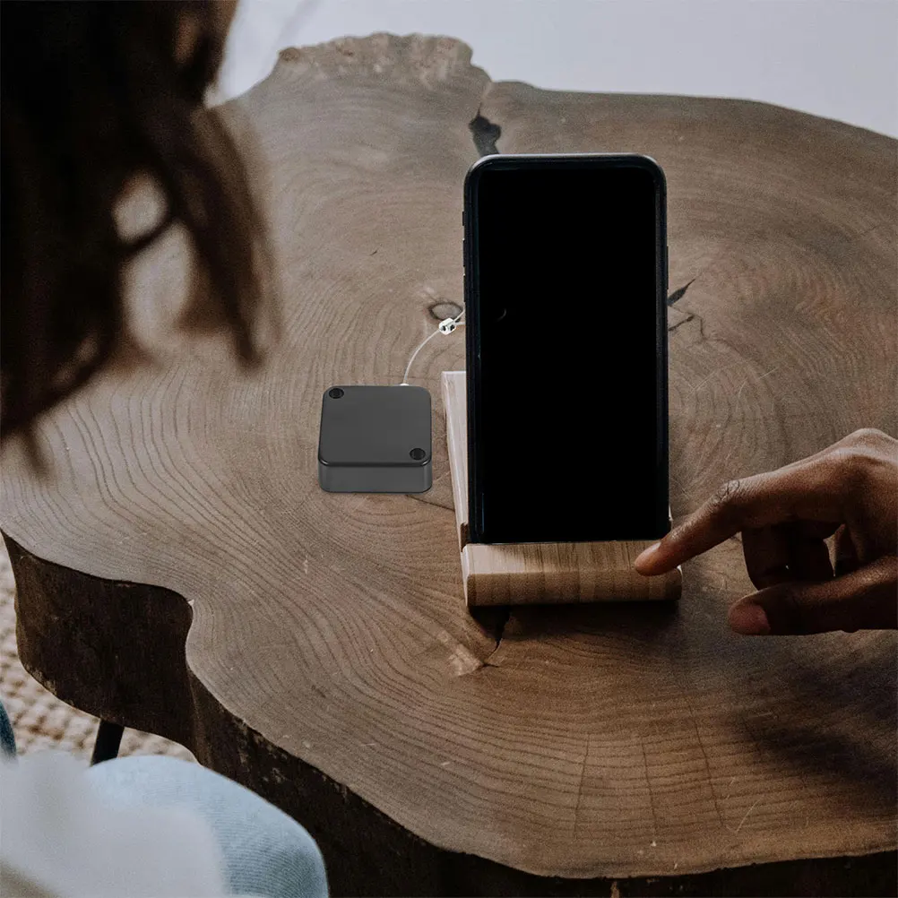 

3 Pcs Anti-theft Pull Box Cable Cases Retractable Locks Display Items Telescopic Wire Safety Abs