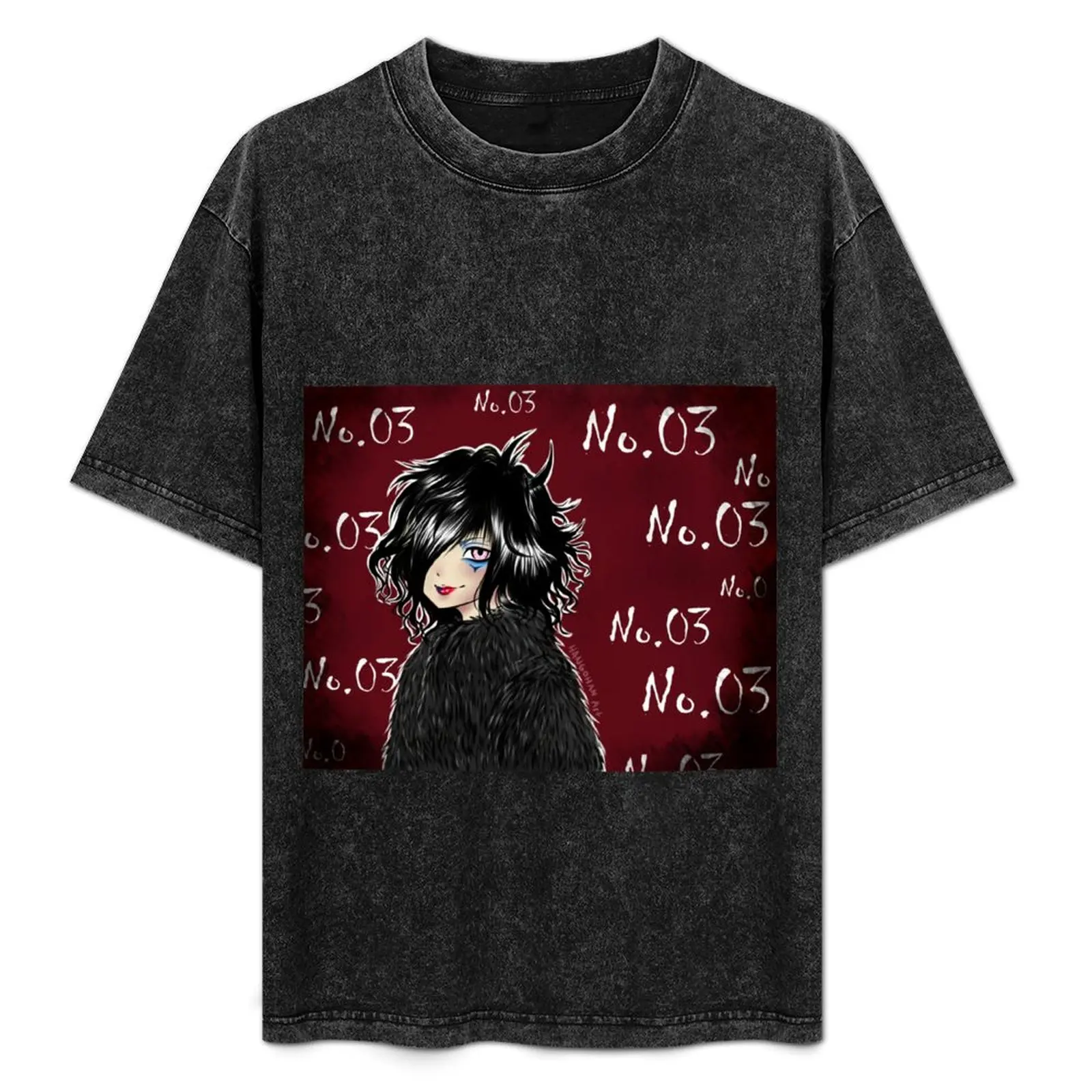 

MEJIBRAY Tsuzuku T-Shirt anime tshirt funny t shirts dark humor t shirts for man graphic vintage cotton t shirt pack T-Shirt