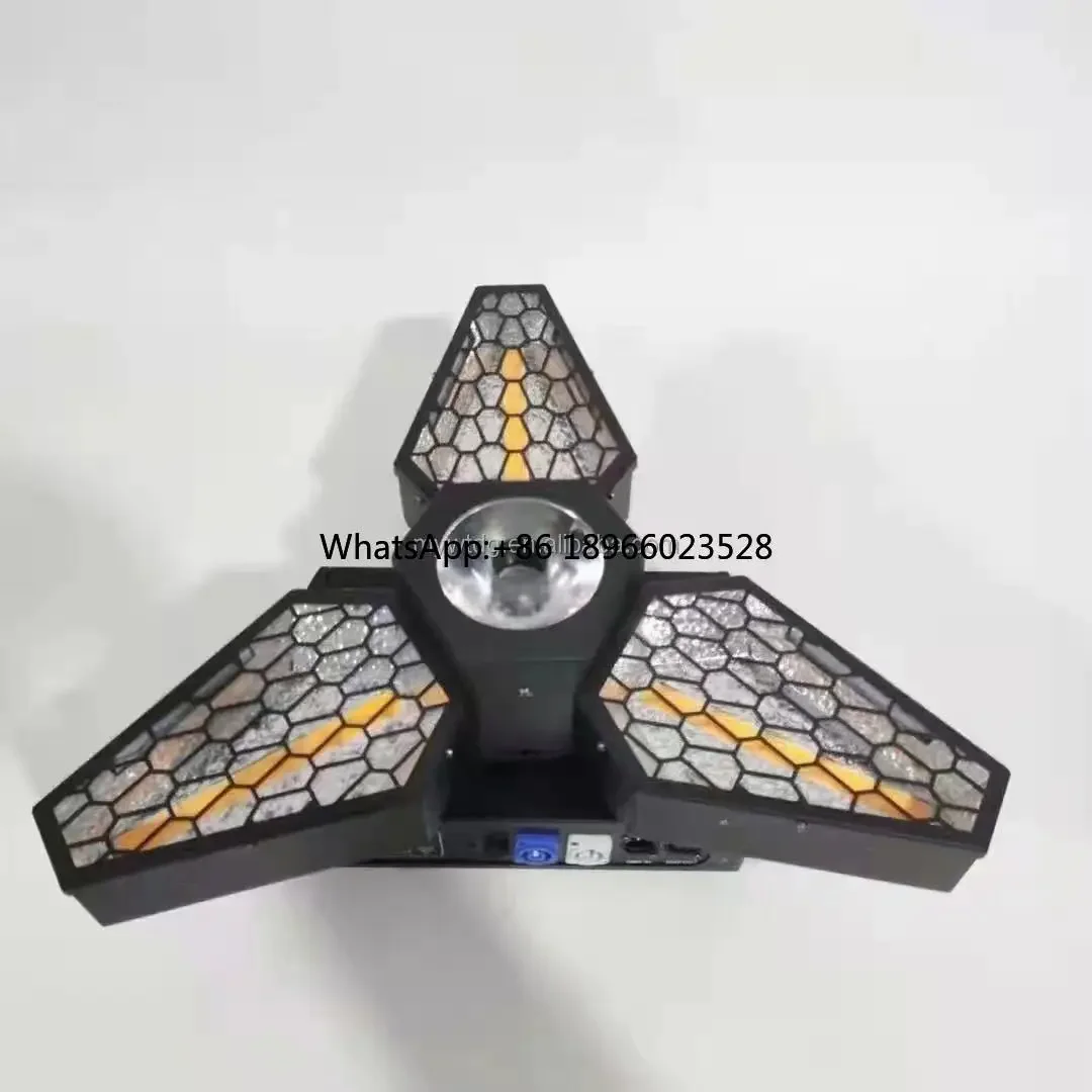 Factory Wholesale New Bar Light Infinitely Rotation Maple Leaf Led Retro Light Background Beam Wash Effect Stage Moving Head