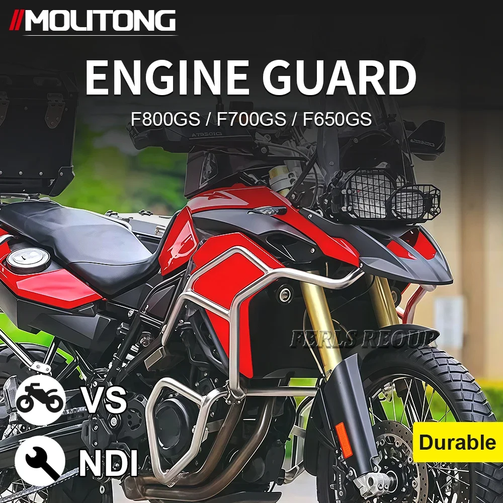 Motorcycle Engine Guards & Highway Crash Bars for BMW F650GS F700GS F800GS 2008-2018 | Frame Protectors Bumper Accessories