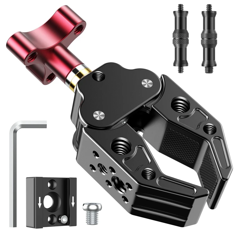 

Large Crab Claw Clamp Universal Adjustment Multifunctional Aluminum Alloy Photography Clamp Fill Light Bracket