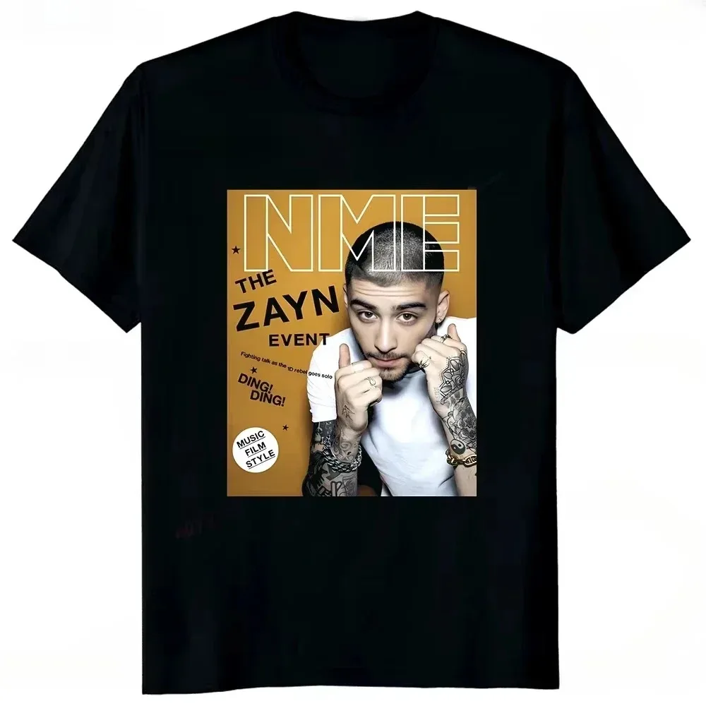 

Футболка «Карната под лестнице» 2025 года, рэпер Зейн Малик, футболка с круглым вырезом и короткими рукавами, подарок для фанатов, футболка, повседневная мужская женская одежда