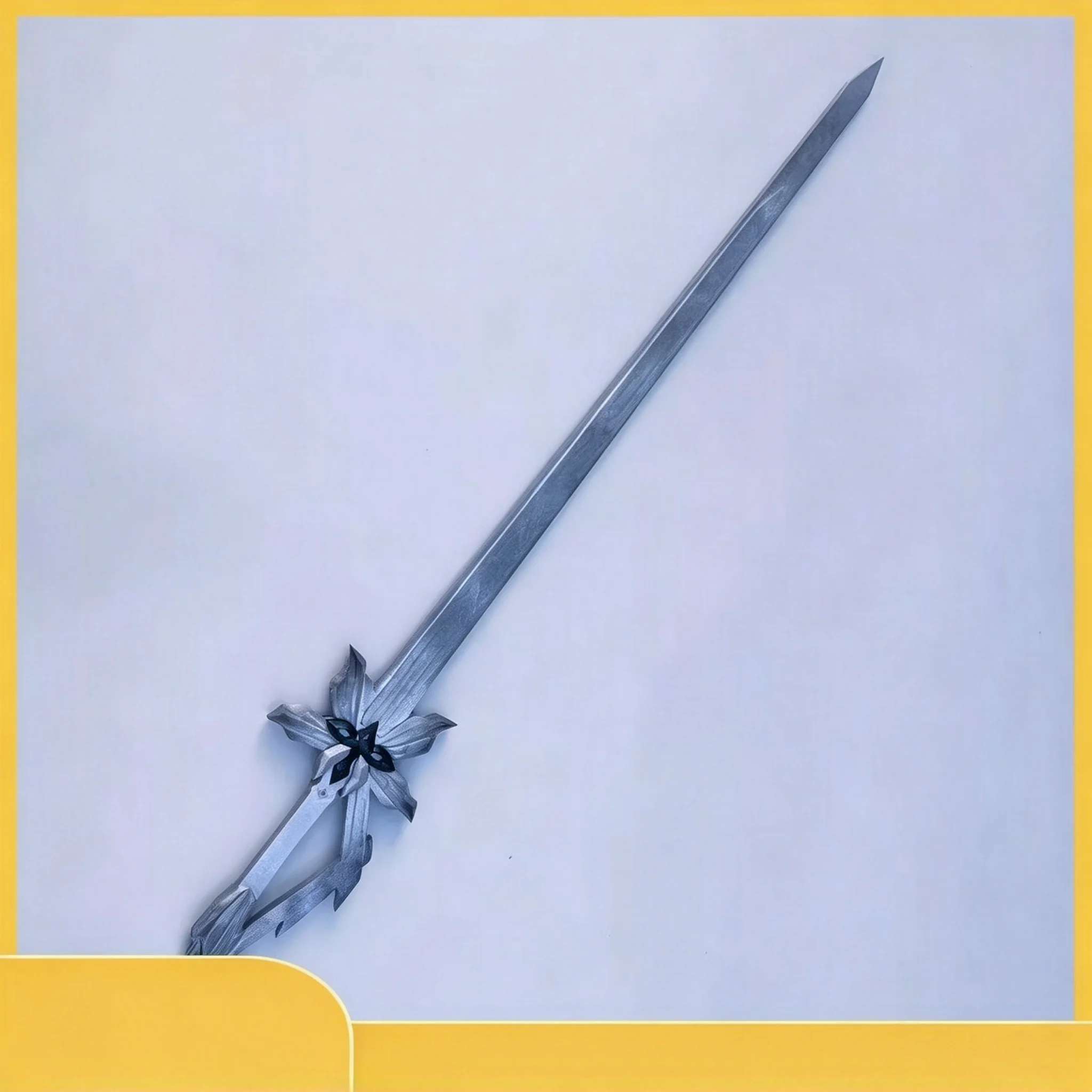 Game Genshin Impact The Captain Capitano Luminous Sword Weapons Role Cosplay Long Sword Prop Halloween Christmas Party Accessory