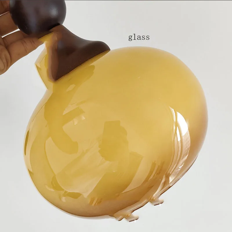 [Retro French Middle Ancient Cream Single Head Pendant] Bedroom Head Hanging Line Lamp Master Bedroom Decorative Lighting Modern