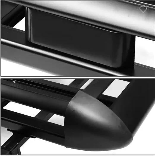 Car Roof Rack Custom Universal Car Luggage Carrier Styling Steel Box Pickup Rooftop Cargo Basket Roof Rails