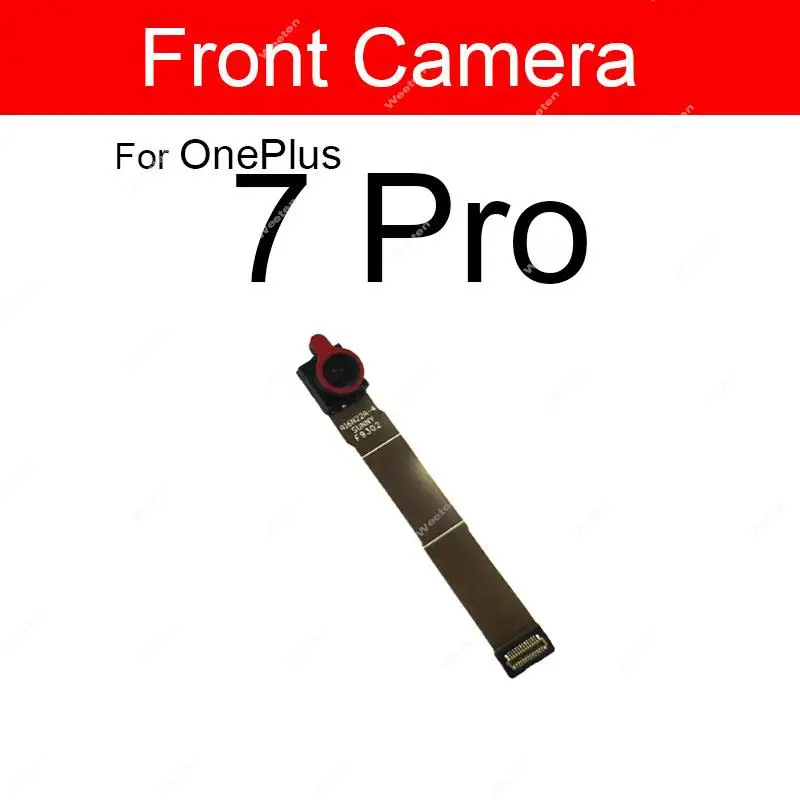 For Oneplus 7 Pro 7T Pro Front Camera Module Front Selfie Small Camera Flex Cable Ribbon Connect Spare Repair Parts