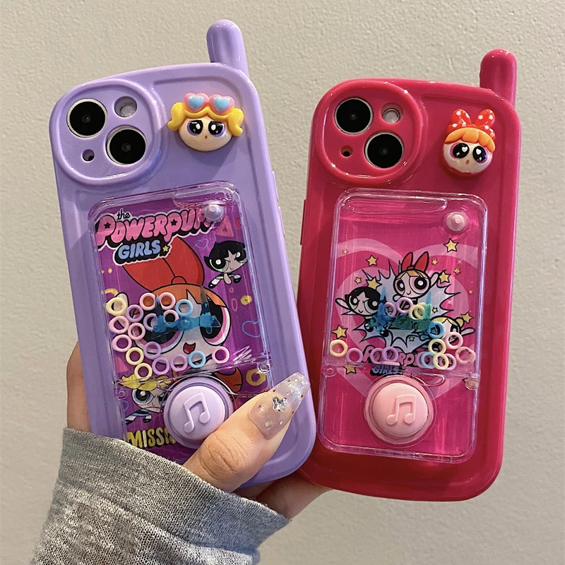 Cute Cartoon Powerpuff Girls Big Brother Cover Phone Case for Apple iPhone 11 12 13 14 15 Pro Max Soft Colorful Back Phone Case