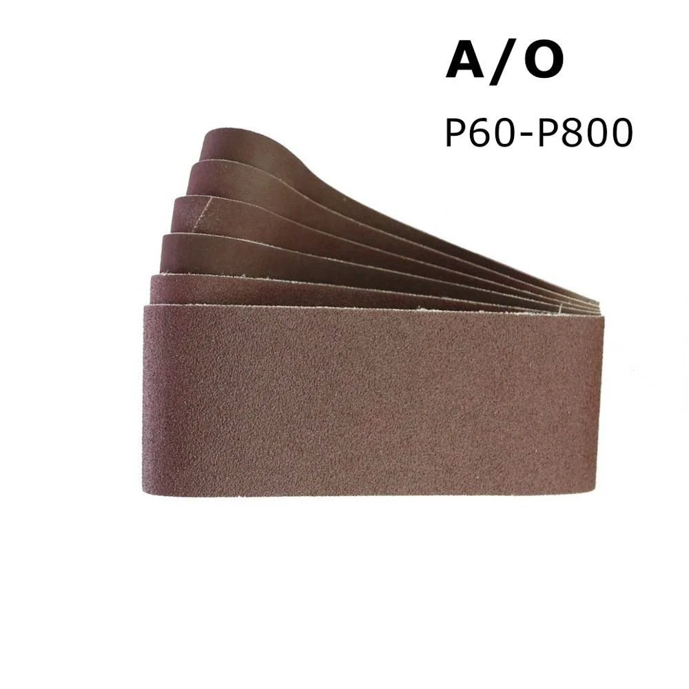 Cinturones de lijado abrasivos M990, herramienta de amoladora de madera, pulido de Metal suave de 18 \