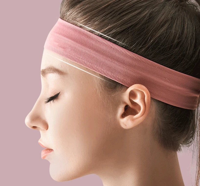 Summer Non-Slip Elastic Sport Headbands Women Men Sweat-absorbing Running Yoga Spa Hairbands Sweatband Wash Face Makeup Headwrap