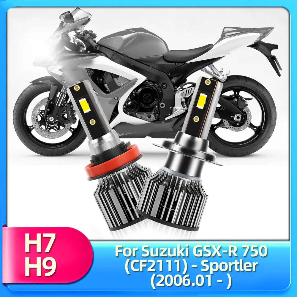 15000Lm LED Motorcycle Bulbs CSP For Suzuki GSX-R 750 (CF2111)-Sportler 2006 2007 2008 2009 2010 2011 2012 2013 2014 2015 -2022