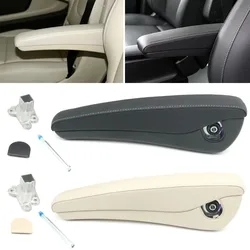 Car Interior Front Center Seat Arm Rest Bracket Foldable Leather Armrest For Mercedes-Benz V Class W447 Vito V250 V260 2014-2021