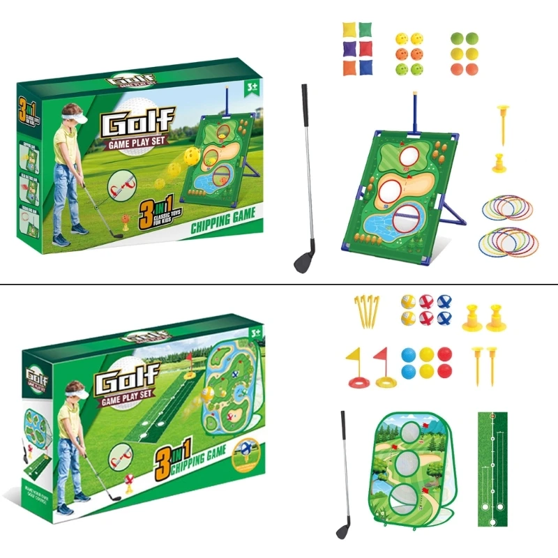 

Versatile Golfing Croquet Set Golfing Game Enhancing Cognitive Skills Garden Game W3JF