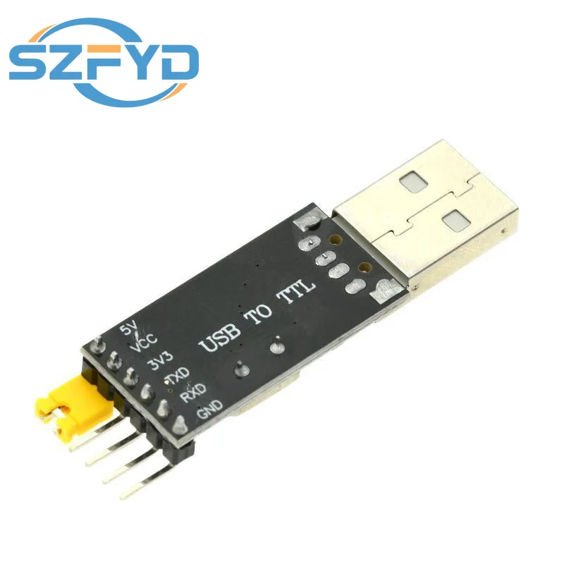 Преобразователь USB в TTL модуль UART CH340G CH340 3,3 В 5 В переключатель для Stm Esp32 Respberry Pi Arduino