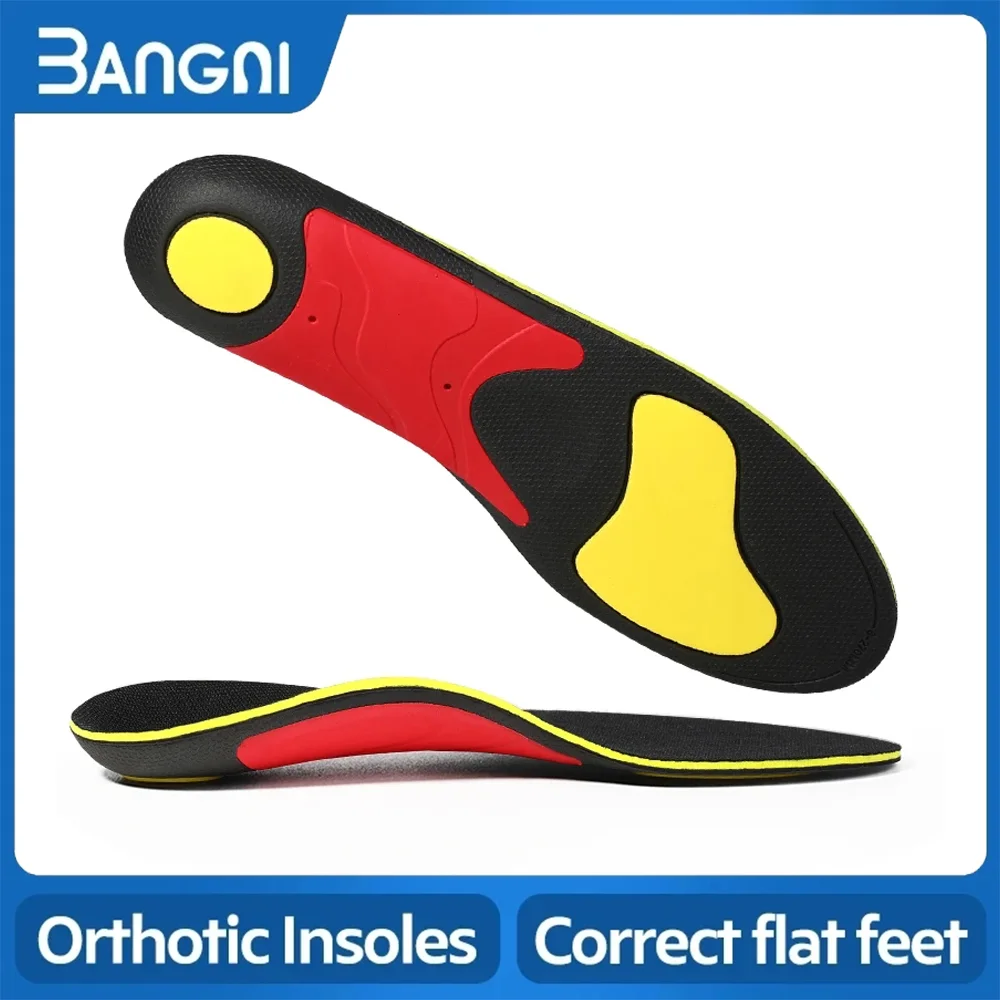 

3ANGNI 1 Pair EVA Material Quality Arch Support Shock-Absorbant Ease Pressure Sport Insole Solid Color Men and Women