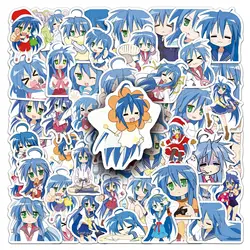 10/50PCS Izumi Konata Graffiti Stickers Lucky Star Anime Decal For Guitar Helmet Wardrobe Skateboard Waterproof Sticker Kid Toys