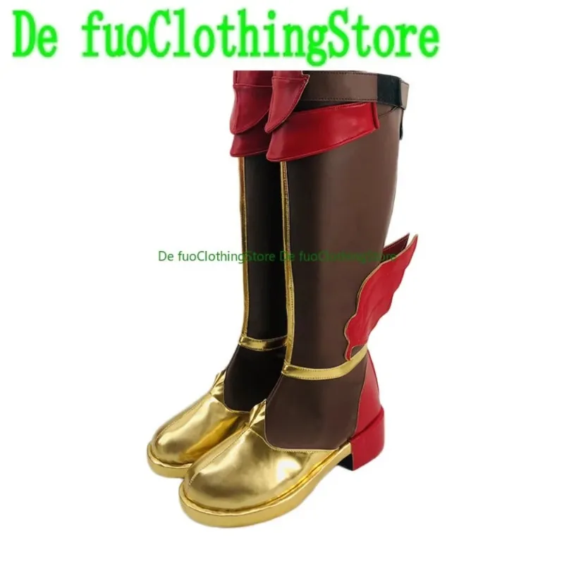 Defuo Honor Of Kings Baili Shouyue Vermilion Bird Cosplay Shoes Anime Games Halloween Costumes Party Props Shoes
