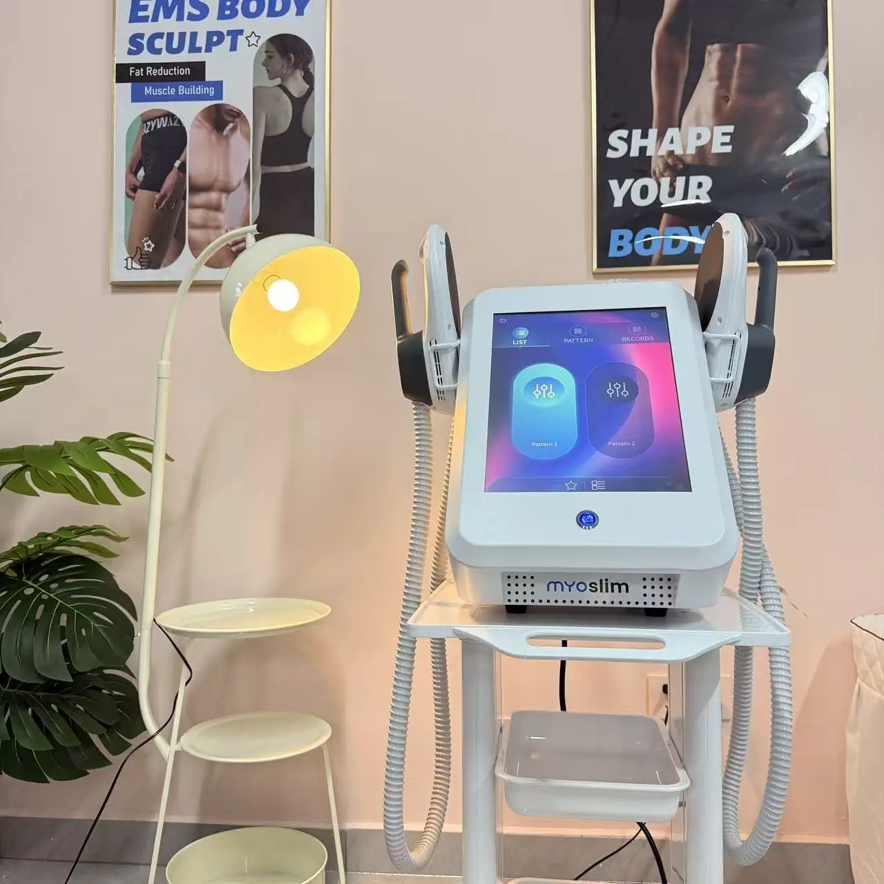 Machines 15 Tesla Professional 6500w Portable NEO Body Slimming Nova Rf Mini Muscle Electromagnetic Stimulate H