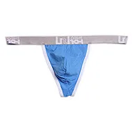 

Men's Bulge Thong Cotton Breathable Underwear Gays Sexy Low Waist G-String with U Pouch Daily Wear Comfortable T-Back Underpants