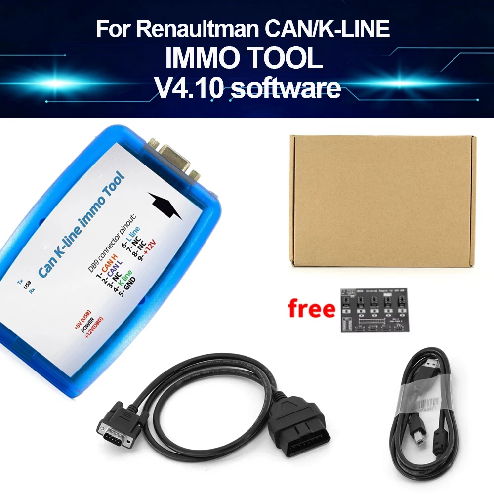 

For Renaultman CAN K-line ECU Immo Tool V4.10 V4.09 V4.06 OBD2 Auto ECU Programmer Support Read Write R W EEPROM Flash