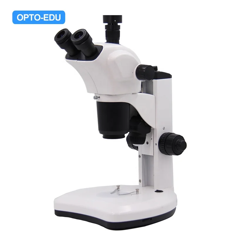 OPTO EDU A23.0203 T 0.7x 6.3x Zoom Stereo Microscope Professional Trinocular Optical Microscope For Laboratory Industrial