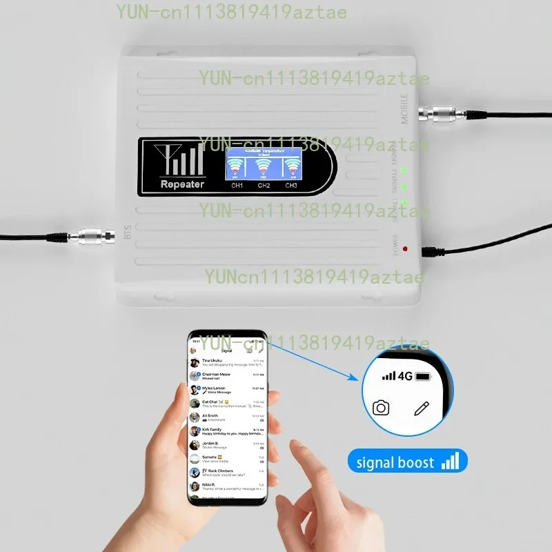 4G‑5G Signal Extender Repeater Mobile Signal Amplifier Enhanced Receiver Workshop Unit
