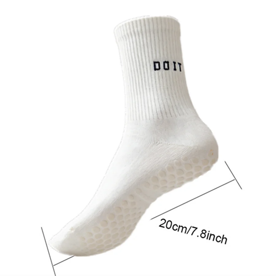 3/6/10pairs men women non slip grip football basketball breathable towel bottom shockproof professional athletic exercise socks view 6