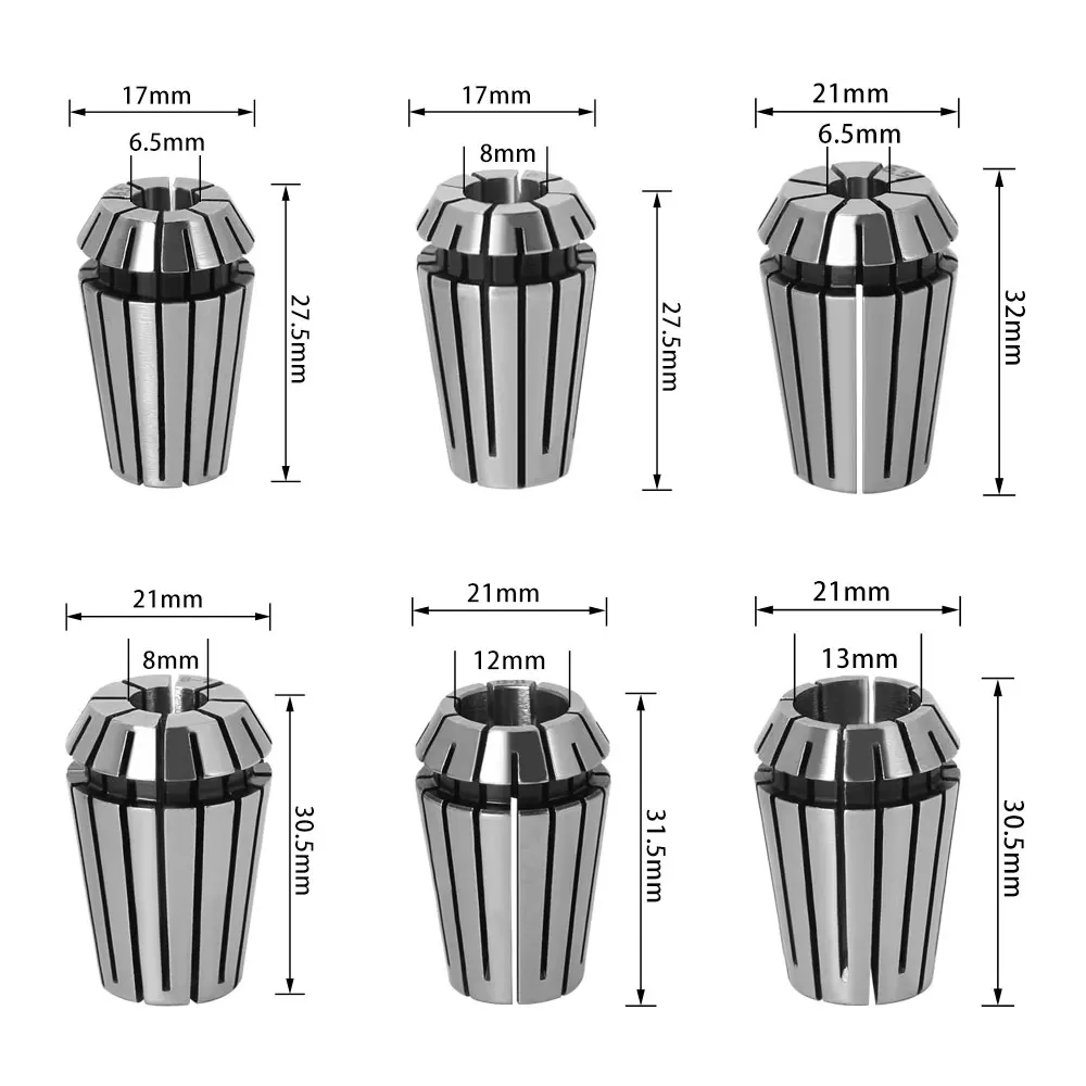 Binoax Router Bit Extension Rod Collet Engraving Machine Extension Milling Cutter for Wood 1/4(1/2) 8MM Shank